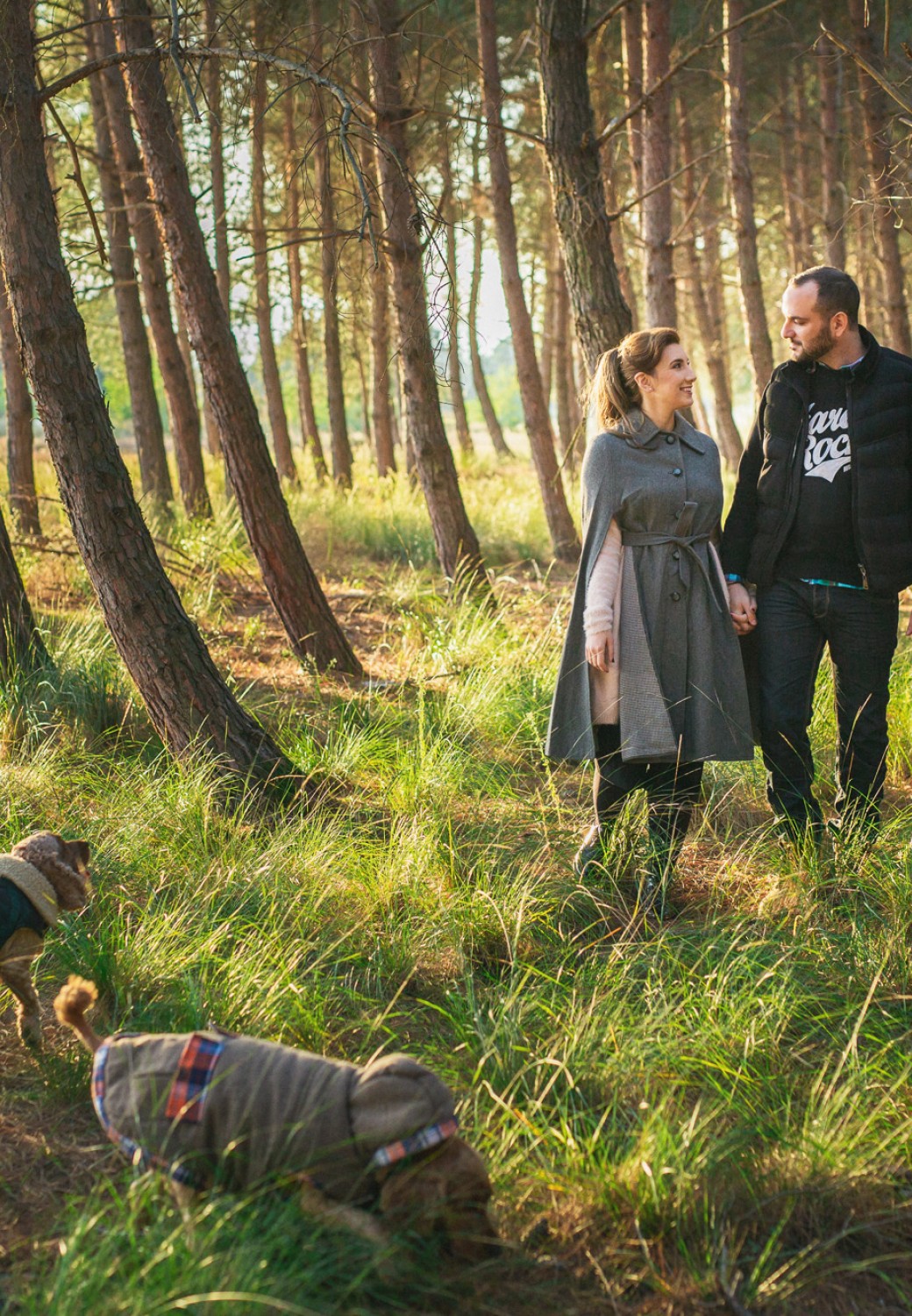 PRE-WEDDING PHOTOSHOOT IN THE FOREST